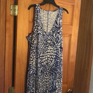 Lilly Pulitzer size XL knit maxi dress